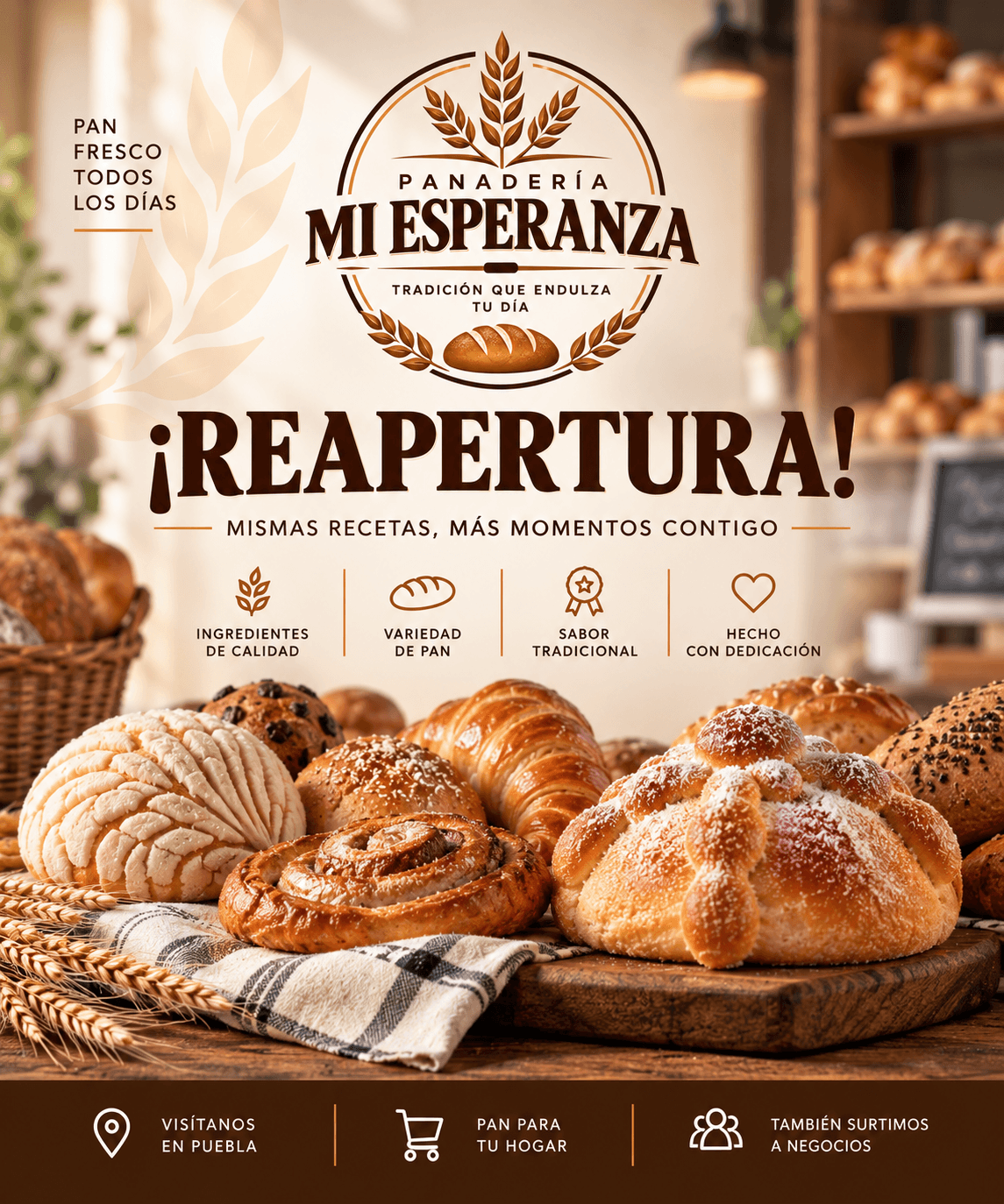 Nueva etapa de Panadería Mi Esperanza